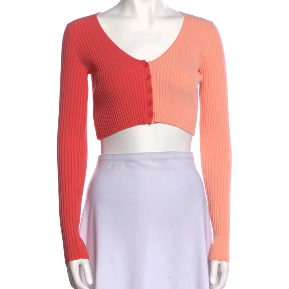 STAUD
Scoop Neck Long Sleeve Crop Top w/ Tags
Size: XS